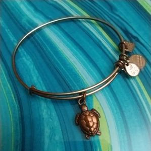 Alex and Ani Sea Turtle Charm Bracelet